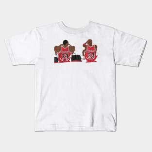 Jordan And Pippen Kids T-Shirt